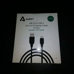 Aukey USB-C charging cables